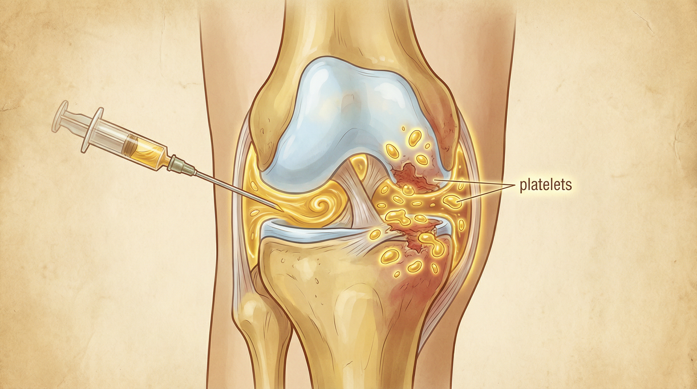 PRP Injections for Knee Osteoarthritis: Clinically Significant Improvement